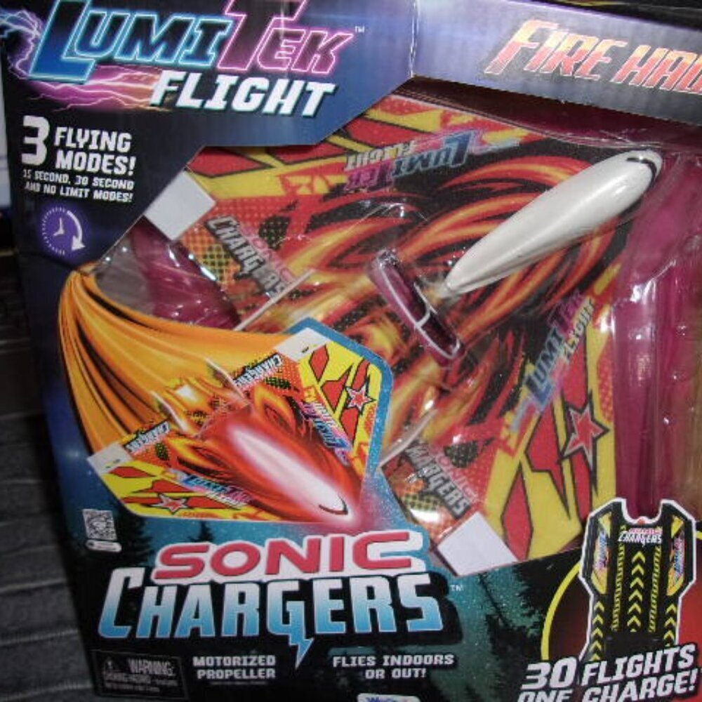 LUMI TEK flight SONIC CHARGERS FIRE HAWK New